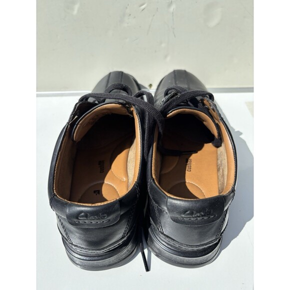Clarks Collection Cushion Soft Men\'s Size 9. 5 M Black Lace Up Shoes 14885 main image 4